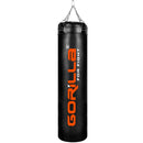 KIT GORILA COMBAT: SACO DE PANCADAS 180 CM PROFISSIONAL REFORÇADO + 02 PARES DE LUVAS PARA SACO DE TREINO ADULTO A PREÇO DE FÁBRICA - IDEAL PARA MMA E MUAY THAI