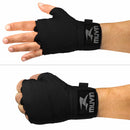 KIT BANDAGEM ELÁSTICA 3 METROS PROFISSIONAL + PROTETOR BUCAL MUVIN - PROTEÇÃO PARA MÃOS, PUNHOS E BOCA - BOXE MUAY THAI MMA ARTES MARC