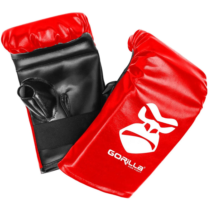 KIT GORILA COMBAT: SACO DE PANCADAS 180 CM PROFISSIONAL REFORÇADO + 02 PARES DE LUVAS PARA SACO DE TREINO ADULTO A PREÇO DE FÁBRICA - IDEAL PARA MMA E MUAY THAI