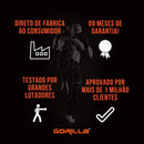 KIT GORILA COMBAT: SACO DE PANCADAS 180 CM PROFISSIONAL REFORÇADO + 02 PARES DE LUVAS PARA SACO DE TREINO ADULTO A PREÇO DE FÁBRICA - IDEAL PARA MMA E MUAY THAI