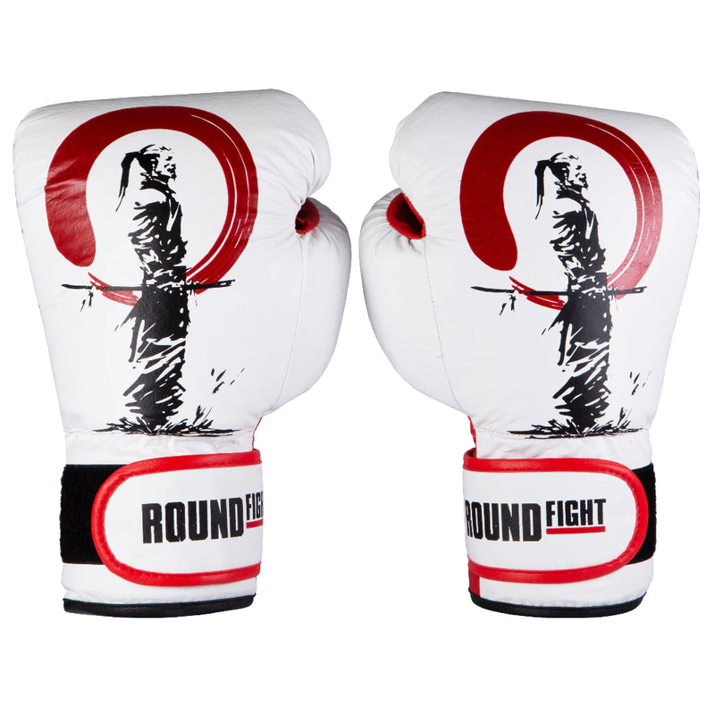 INTENSIFIQUE SEU TREINO: LUVA DE BOXE / MUAY THAI / BUSHI - ROUND FIGHT - POTENCIALIZE CADA GOLPE COM ESTILO E PERFORMANCE!